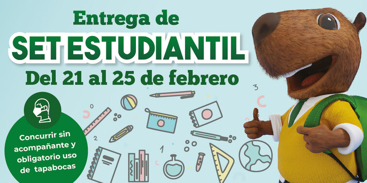 Entrega de Set estudiantil