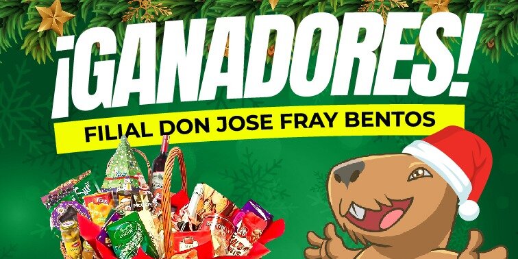 Ganadores Canastones Navideños Filial Don Jose Fray Bentos