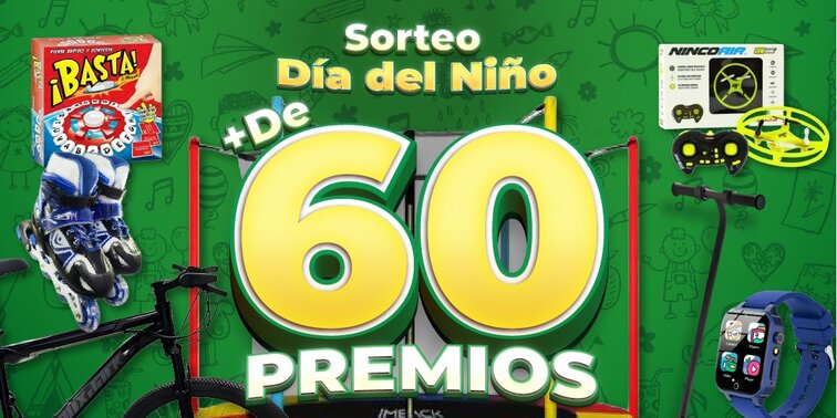 Ganadores Sorteo Día del Niño