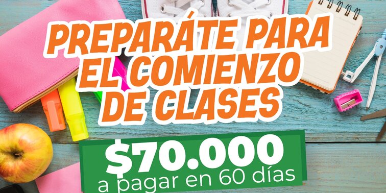 Promo Preparate para el Comienzo de Clases