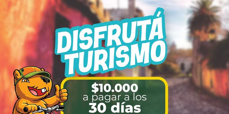 Promo Disfrutá Turismo $10.000