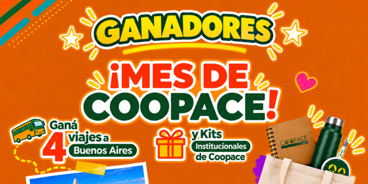 Ganadores Mes de Coopace